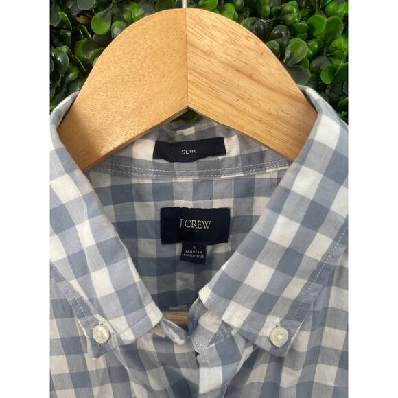 J.Crew Men’s Casual Button Up Shirt, Plaid, Size Small Slim - Picture 3 of 6